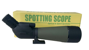 Longue-vue étanche 20-60x80 Bak4 à prisme, la plus vendue, pour le camping, l'observation des oiseaux, la chasse, avec trépied pratique - Product Image 5