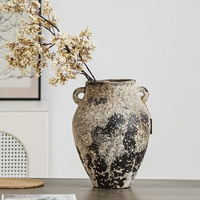 Conception en pot standard pour les amoureux de la maison et du jardin Durable et sûr à nettoyer Donnez à votre patio ou à votre maison Deccr Vase en terre cuite