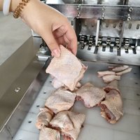 Machine automatique de découpe de viande congelée, équipement commercial de découpe de viande en dés, machine de transformation alimentaire en acier inoxydable pour restaurant