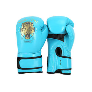 Guantes de boxeo profesionales hechos a medida de alta calidad, cuero estampado colorido, tamaños personalizados, 8oz, 10oz, 12oz, 14oz, 16oz, diseñados para adultos - Product Image 4