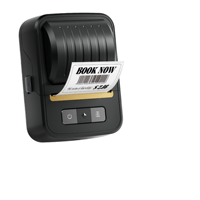 Imprimante d'étiquettes thermique portable sans fil 50 mm, sans encre, pour l'expédition e-commerce, 203 DPI, design compact