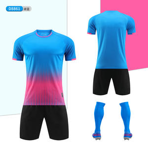 ชุดเสื้อฟุตบอลแขนสั้น YY00011แห้งเร็วยี่ห้อ1รุ่นสำหรับเด็กนักเรียนและผู้ใหญ่การฝึกเกม - Product Image 4