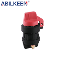 Interrupteur d'isolement de batterie 12V 24V avec bouton rotatif, coupe-circuit principal pour camions, poids lourds et engins de construction