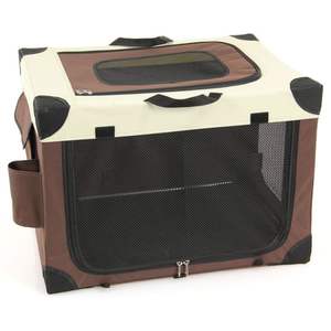 Portador de Perrera de viaje ligero de caja de aluminio patentado para animales pequeños a grandes - Product Image 1