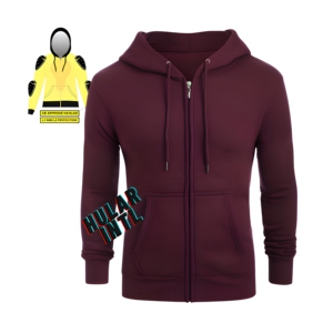 Sweat à capuche pour unisexe personnalisé 100% coton polaire pull lourd tenue décontracté pour la moto avec protection CE - Product Image 1