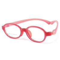Lunettes de protection anti-lumière bleue pour enfants, de qualité professionnelle, personnalisées, légères, en silicone souple, avec monture intégrale de dessin animé, sûres