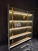 Bureau de direction de luxe moderne en marbre naturel, ensemble de mobilier de bureau de luxe avec chaise de bureau de luxe, vente en gros pour projets hôteliers