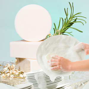 Barre de <span class=keywords><strong>savon</strong></span> <span class=keywords><strong>à</strong></span> <span class=keywords><strong>vaisselle</strong></span> OEM naturel noix de coco citron nettoyage en profondeur bloc de <span class=keywords><strong>vaisselle</strong></span> végétalien solide - Product Image 2