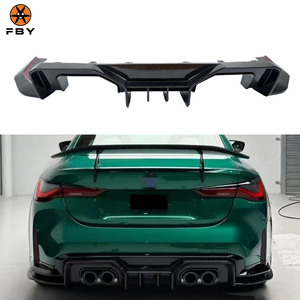 Nuevo Difusor de Parachoques Trasero de Fibra de Carbono Estilo AD para <span class=keywords><strong>BMW</strong></span> G80 M3 G82 G83 M4 2020+ Alerón de Parachoques Trasero Kit de Carrocería - Product Image 1