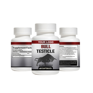 Capsules <span class=keywords><strong>de</strong></span> testicules <span class=keywords><strong>de</strong></span> bœuf nourri à l'herbe, complément alimentaire riche en nutriments pour améliorer l'énergie masculine, complément alimentaire nutritionnel naturel OEM - Product Image 2