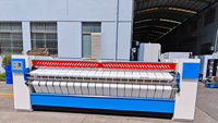Máquina de Planchado Industrial Profesional de Alta Calidad para Ropa de Hotel y Hospital, Motor de Acero Inoxidable, Fácil Operación, en Stock