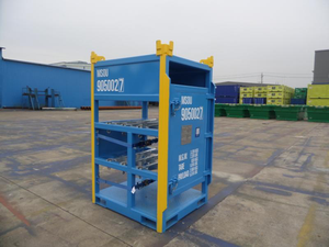 Conteneur DNV Offshoe à demi-hauteur, à ouverture latérale, avec porte battante et porte élévatrice, 15ft 10ft Plt-614 - Product Image 3