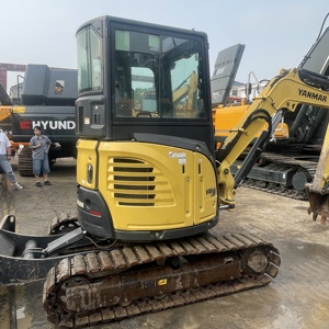 Miniexcavadora YANMAR ViO35-6B Usada de 3.5 Toneladas con Giro Cero y Sistema Hidráulico - Product Image 3