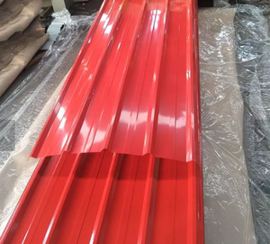 28 Gauge Farbbeschichtete Dx51d Sgcc Dx52d Dx53d Verzinkte Wellblech-Stahlplatten für Wände - Product Image 3