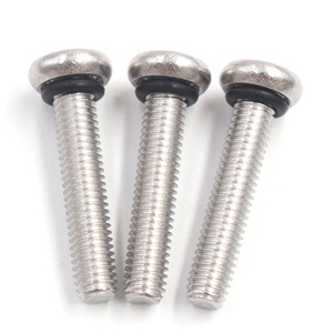 INCH UNF 4# 5# 6# 8# 2-56 4-40 <strong>6-32</strong> 8-32 10-24 10-32 1/8-40 1/4-20 3/8-16 Stainless Steel Phillips Pan Head O Ring Sealing <strong>Screw</strong> - Product Image 3