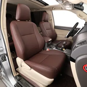 EKR Nappa couro 2011-2021 Toyota Land Cruiser Prado Substituição SUV Capas de assento