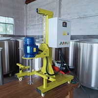 Nouveau laboratoire de mélangeur de peinture industrielle petit 5L-100L en acier inoxydable 304 ou en acier inoxydable 316L mélangeur rapide et efficace