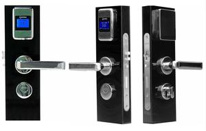 โรงงาน S4032 ขายดี ล็อคประตูโรงแรมอัจฉริยะแบบฝัง 304 สแตนเลสสตีล หน้าจอ LCD ป้องกันการโจรกรรม กันน้ำ ใช้กุญแจแบบยุโรป - Product Image 2
