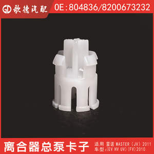 Clip de fixation en plastique pour maître-cylindre d'embrayage 808436 pour Renault MASTER JV 2011EVHVUVFU 2010 - Product Image 4