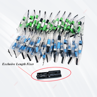 UNIKIT ESC250D Fiber Optical Single Mode Fast Connector SC APC/UPC FTTH Field Assembly Quick Connector for FTTH Network Use