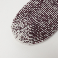 Vente en gros de chaussettes décontractées en laine mérinos jetables antidérapantes, respirantes et antibactériennes pour garçons et filles en hiver