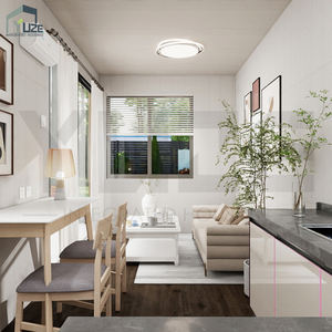 Villa Container Prefabbricata con Struttura in Acciaio Grigio Scuro da 2-4 Camere da Letto per Vita Off-Grid - Product Image 3