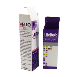 Foldable Recyclable Varnished Paper Boxes - Product Image 1
