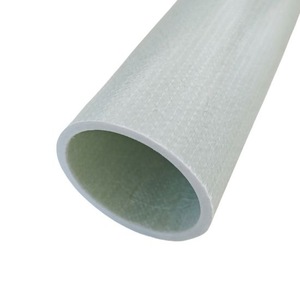 Tubo Redondo de Fibra de Vidrio/Tubo Redondo de FRP/Tubo Redondo Pultruido para Uso en Construcción con Servicios de Soldadura, Doblado y Corte - Product Image 3