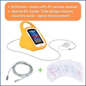 Dispositivo di monitoraggio del BP veterinario Monitor della pressione sanguigna dei denti blu - Product Image 4
