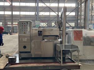 Haute qualité 304 acier inoxydable ascenseur gâteau système de pressage arrière 6YL-100ZD presse à huile de tournesol Machine pour huile de sésame - Product Image 3