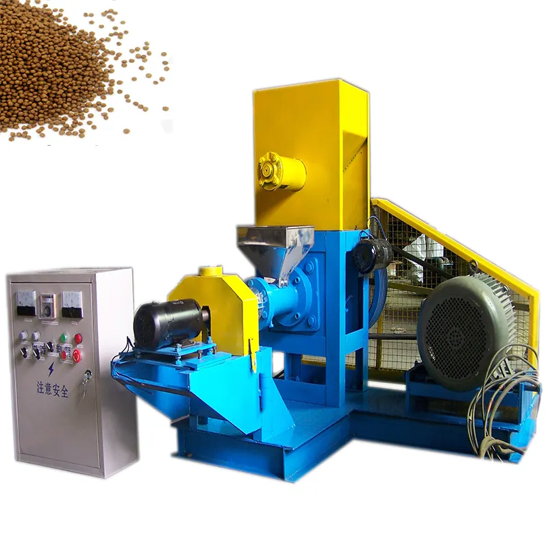 Dry/wet Type Animal Fish Feed Pellet Machine/ Poultry feed machine 2.5mm 3mm 4mm 5mm Small Farm Use Chicken Feed Making Machine
