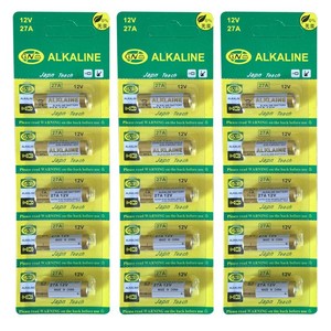 ขายตรงจากโรงงาน แบตเตอรี่อัลคาไลน์ 23A 12V แบตเตอรี่อัลคาไลน์แห้ง 12V 23A ซุปเปอร์อัลคาไลน์ 12V แบตเตอรี่อัลคาไลน์พิเศษ 12V 27A - Product Image 1