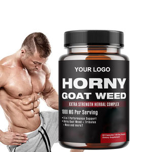 천연 에피메디움 보충제, 에피메디움, 블랙 마카 뿌리 가루, 인삼, 쏘팔메토 성분 에피메디움 캡슐 - Product Image 1