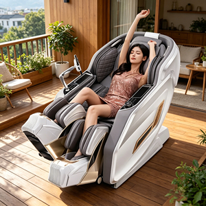 Luxury 4D Shiatsu Kneading Tapping Stretching Multi Auto Programs Intelligent Voice Control Chair - Product Image 3