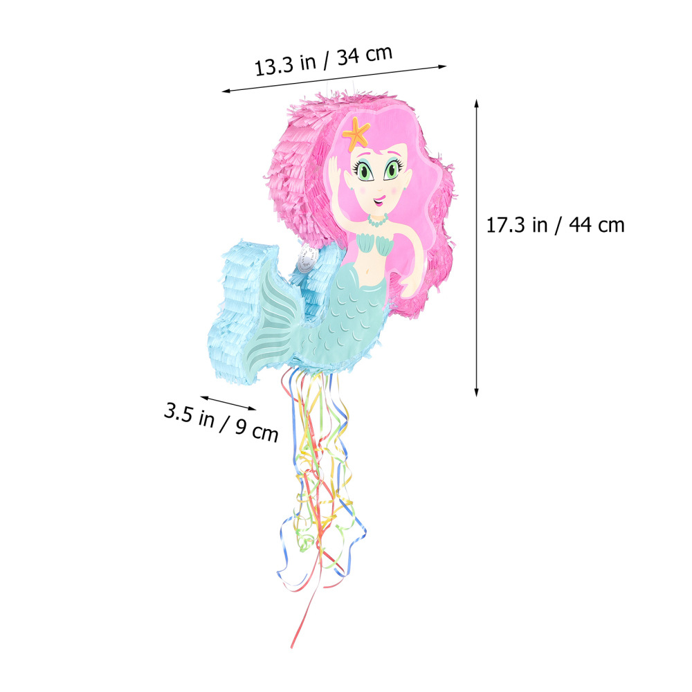 Pinata sirène modèle 3D
