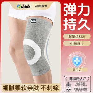 AiHuJia Rodillera Tejida de 25cm y 28cm, Alta Elasticidad, Transpirable, Resistente al Frío, Soporte de Pierna Unisex - Product Image 4