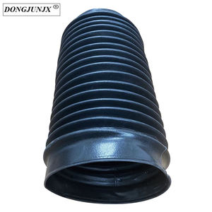 Couvercle de vérin <span class=keywords><strong>hydraulique</strong></span> <span class=keywords><strong>flexible</strong></span>, <span class=keywords><strong>protection</strong></span> contre la poussière, l'eau, l'huile, circulaire, soufflet rond avec bride en PVC - Product Image 4