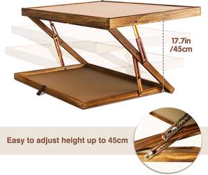 <span class=keywords><strong>Puzzle</strong></span> réversible personnalisé en bois 1000 et 1500 pièces plateau de <span class=keywords><strong>Puzzle</strong></span> en bois réglable en angle et en hauteur chevalet - Product Image 4