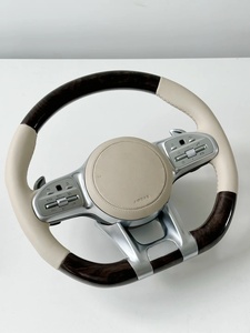 Volant sport personnalisé pour Mercedes Benz GLA B GLB C GLC <span class=keywords><strong>E</strong></span> GLE CLS C63 AMG G63 2016-<span class=keywords><strong>2023</strong></span> - Modification du volant - Product Image 6