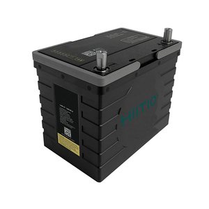 HIITIO 12V 105Ah Solid State <b>Lithium</b> Iron Phosphate Camping Battery Pack for Van with 5000 Cycles and 60 Operation - Product Image 2