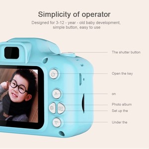 Nuevo Modelo de Cámara Digital Infantil con Dibujos Animados, MP3 y Pantalla LCD de 2.0 Pulgadas, Foto Instantánea, Regalo para Fiestas Infantiles - Product Image 3