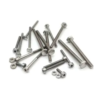 Titanium metric bolts hex socket cap head screw m2