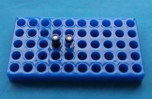 Labor verwenden Kunststoff 50-ort 1,5 ml/2ml <span class=keywords><strong>HPLC</strong></span> fläschchen tablett 2ml probe fläschchen lagerung rack stehen - Product Image 3