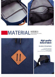 Sac à dos scolaire personnalisé, sac à dos pour ordinateur portable, sac à dos d'affaires avec port de charge USB, sac à dos pour ordinateur portable pour hommes - Product Image 2