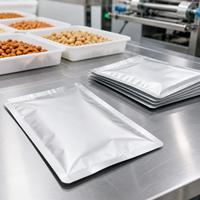 Sacs sous vide en aluminium pour emballage de noix et de snacks, haute barrière, conservation optimale, vente en gros directe usine