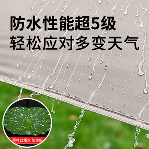 Tianwang Outdoor Swallowtail Canopy <b>Tent</b> 2000mm Waterproof No Setup Sun Shelter All Seasons <b>Single</b> Room Butterfly Shape - Product Image 5