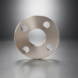 Service de fabrication de tôles en acier inoxydable, pliage et soudage de tubes, plaque de base de main courante avec trou central - Product Image 5