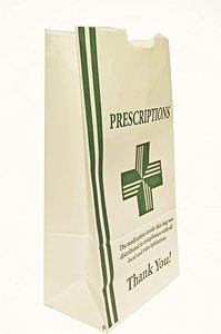 Sacs de prescription personnalisés pour dispensaires, sacs en papier à soufflet pour <span class=keywords><strong>pharmacie</strong></span>, emballage de médicaments pour pharmacies - Product Image 6