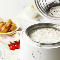 Cuisinière à riz électrique multifonctionnelle intelligente à faible teneur en sucre, 600 W, capacité de 3 L, avec fonction de maintien au chaud.
