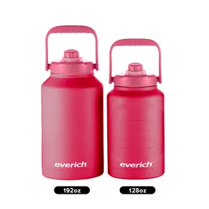 Custom ODM 128oz Triple Insulated Stainless Steel Outdoor Travel Beer Growler Jug for Wholesale